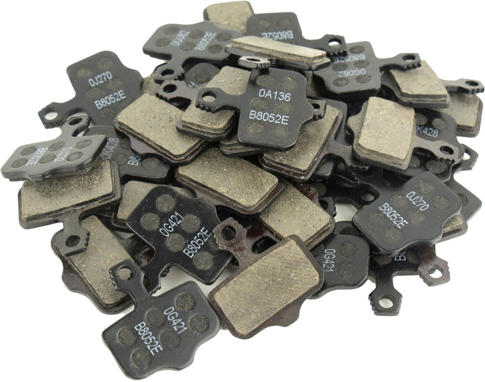 SRAM Scheibenbremsbelag 20 Sets, organisch/Stahl, Quiet Level/Elixir/DB2/Road 2-Piece