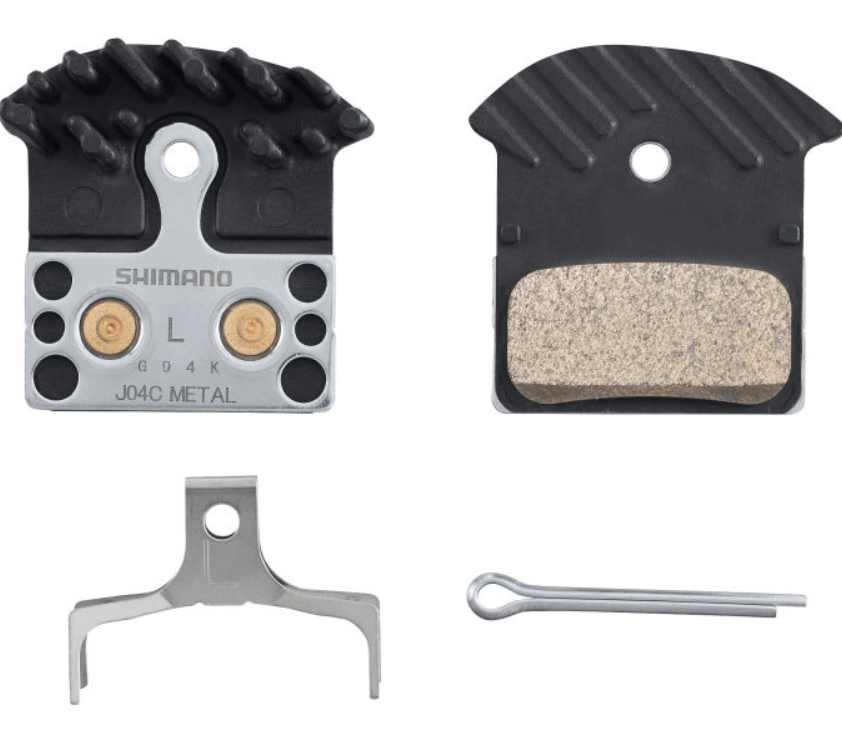  J04C-MF | Metall | Ice-Tech - Shimano Scheibenbremsbeläge 